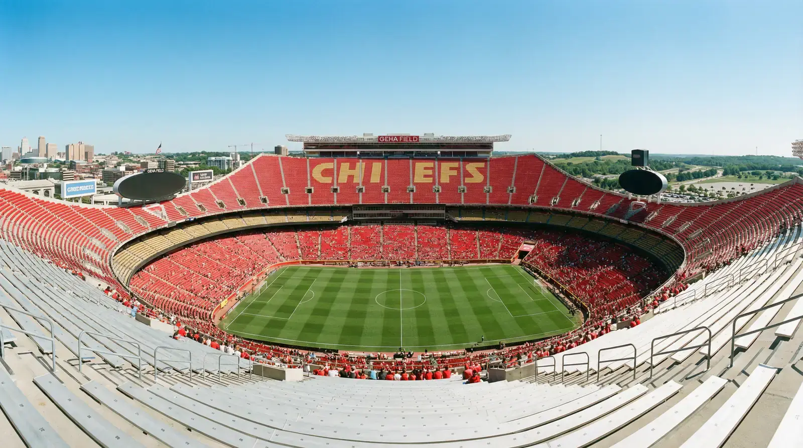 GEHA Field at Arrowhead Stadium in Kansas City, WM-2026-Spielort
