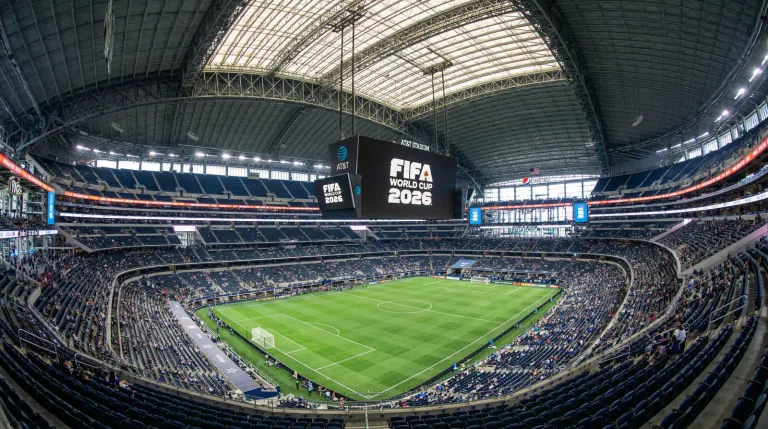 AT&T Stadium in Arlington bei Dallas, Texas, WM-2026-Spielort