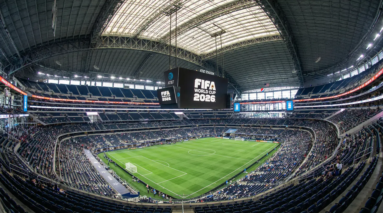 AT&T Stadium in Arlington bei Dallas, Texas, WM-2026-Spielort