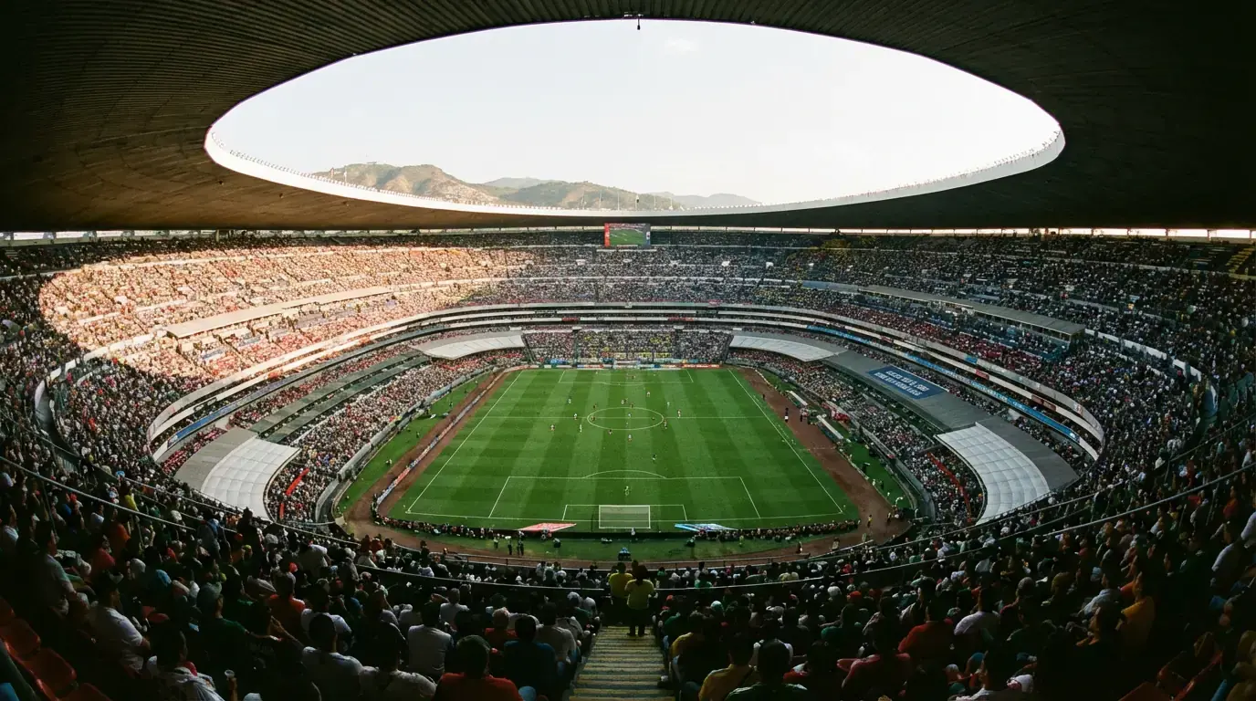 Estadio Azteca in Mexiko-Stadt, Austragungsort der WM-2026-Eröffnung