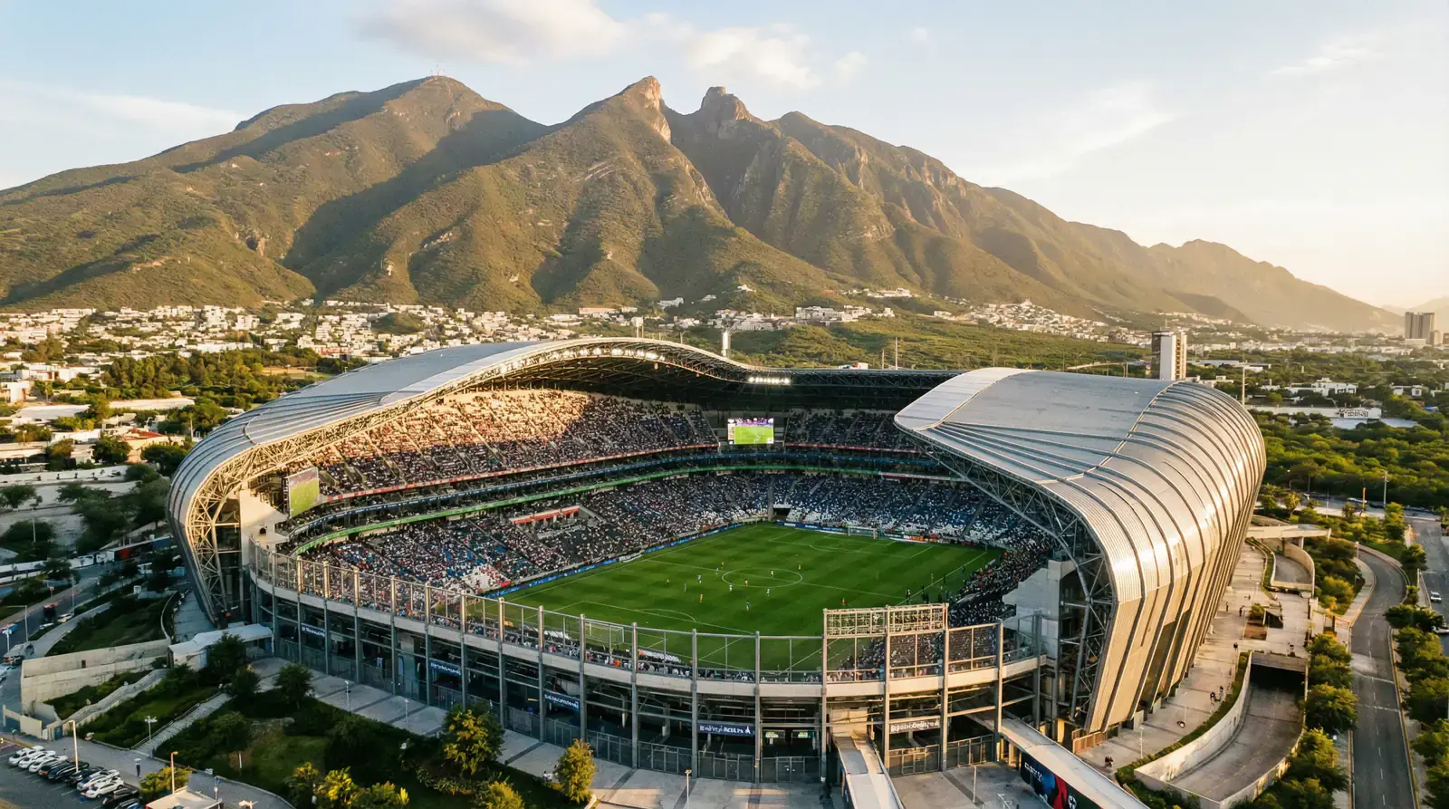 Estadio BBVA in Monterrey, Mexiko, WM-2026-Spielort