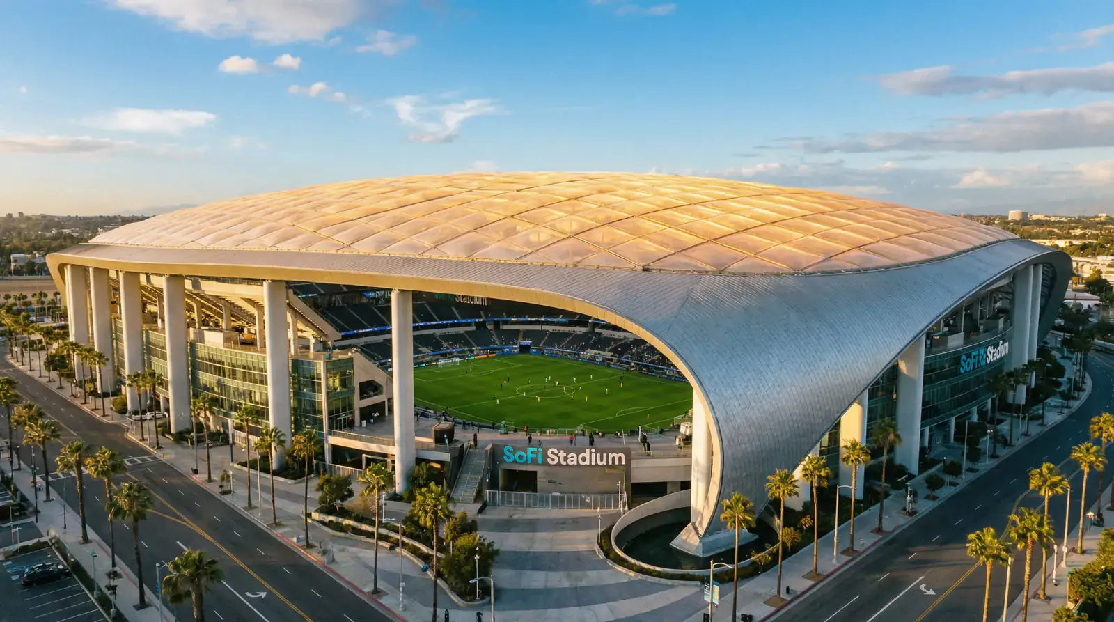 SoFi Stadium in Inglewood bei Los Angeles, WM-2026-Spielort