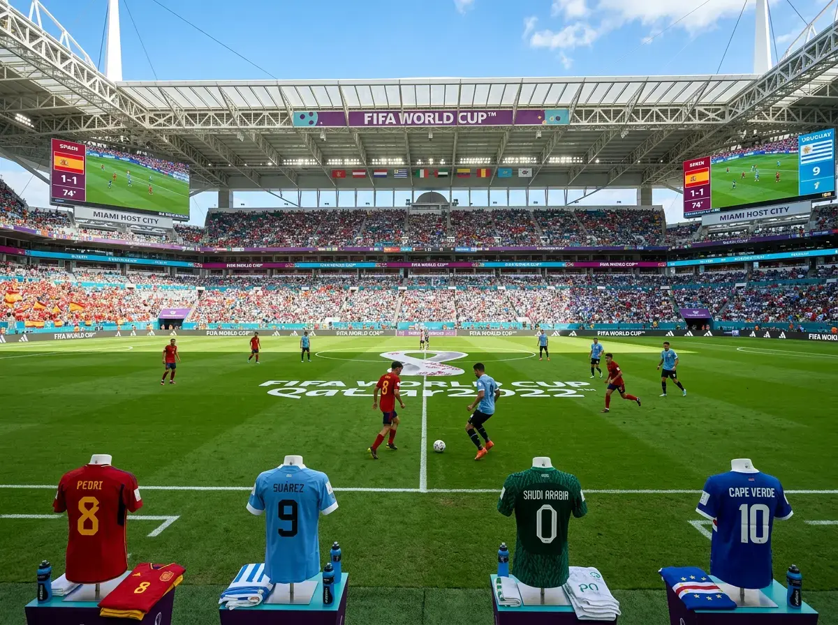 WM 2026 Gruppe H mit Spanien, Uruguay, Saudi-Arabien und Kap Verde