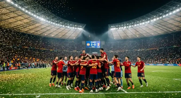 WM 2026 Rückblick 14. Juli: Spanien 2:0 Frankreich — die Furia Roja steht im Finale